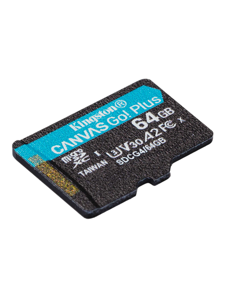 Card de Memorie Kingston Canvas Go! Plus, 64GB (SDCG4/64GB)