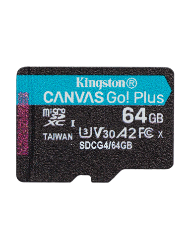 Card de Memorie Kingston Canvas Go! Plus, 64GB (SDCG4/64GB)