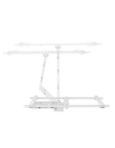 Suport de perete înclinat și pivotant Reflecta Plexo Premium 80-6040T, Alb
