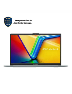 Laptop 15,6" ASUS Vivobook Go 15 E1504FA, Green Grey, AMD Ryzen 5 7520U, 16GB/512GB, Fără SO