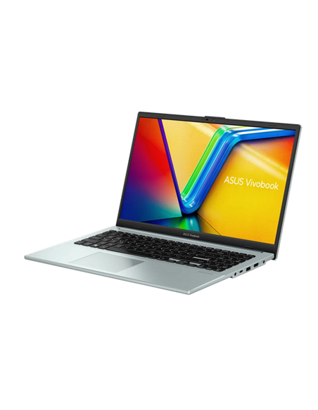 Ноутбук 15,6" ASUS Vivobook Go 15 E1504FA, Green Grey, AMD Ryzen 5 7520U, 16Гб/512Гб, Без ОС