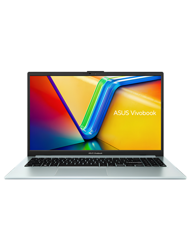 Ноутбук 15,6" ASUS Vivobook Go 15 E1504FA, Green Grey, AMD Ryzen 5 7520U, 16Гб/512Гб, Без ОС
