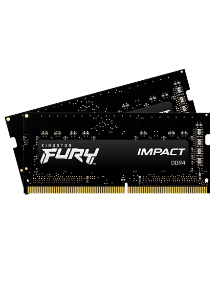 Memorie RAM Kingston FURY Impact, DDR4 SDRAM, 3200 MHz, 16GB, KF432S20IBK2/16