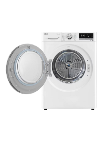 Uscător de rufe LG RH90V9AV4N, 9kg, Alb