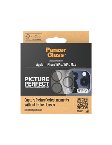Защитное стекло PanzerGlass iPhone 15/15 Plus PicturePerfect, Чёрный