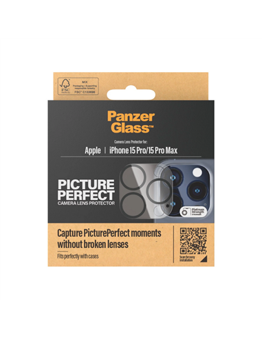 Защитное стекло PanzerGlass iPhone 15/15 Plus PicturePerfect, Чёрный