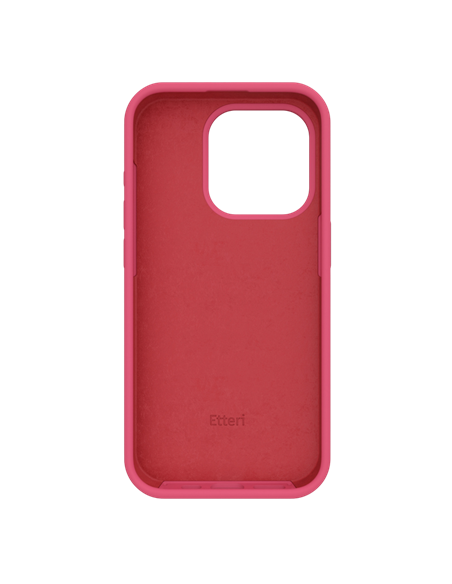 Чехол Etteri Silicone Mag для Apple iPhone 16, Raspberry