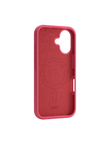 Husă Etteri Silicone Mag pentru Apple iPhone 16, Raspberry