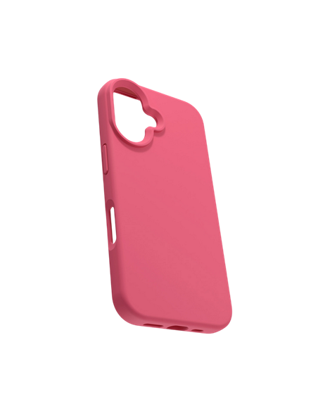 Чехол Etteri Silicone Mag для Apple iPhone 16, Raspberry
