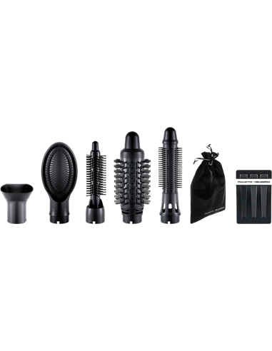 Uscător de păr-perie Rowenta CF635LF0, 800W, Negru