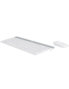 Set Tastatură + Mouse Logitech MK470, Fără fir, Alb 2