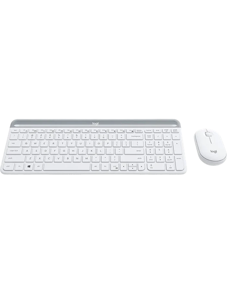 Клавиатура и мышь Logitech MK470, Беспроводное, Белый