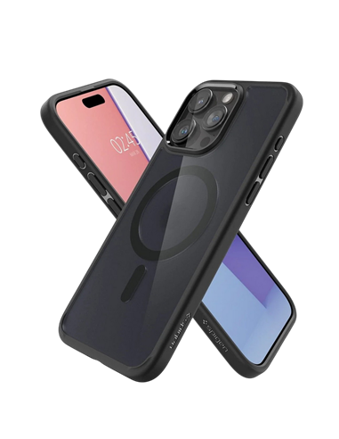 Чехол Spigen iPhone 15 Pro Ultra Hybrid Mag, Frost Black