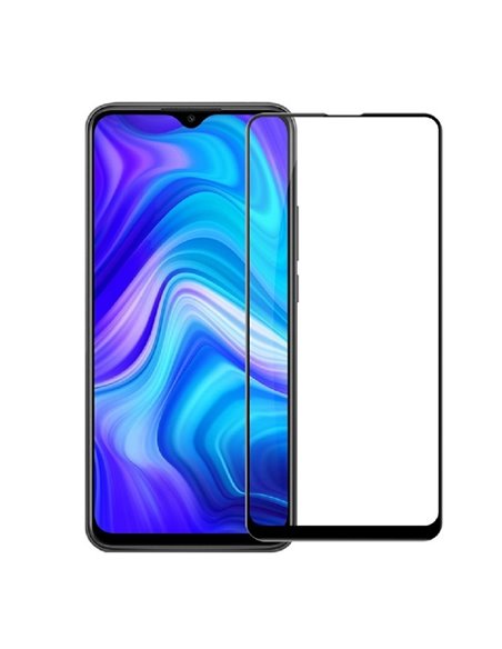 Защитное стекло Xcover Xiaomi Redmi 9 All Glue, Чёрный