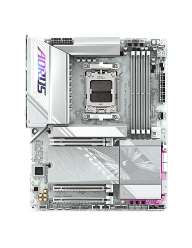 Placă de bază Gigabyte X870E A ELITE WF7 ICE, AM5, AMD X870E, ATX