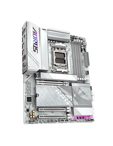 Placă de bază Gigabyte X870E A ELITE WF7 ICE, AM5, AMD X870E, ATX