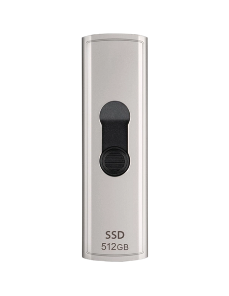 Внешний портативный SSD накопитель Transcend ESD320A, 512 GB, Серый (TS512GESD320A)