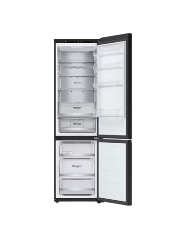 Frigider LG GBB72BM9DQ, DoorCooling+, Negru
