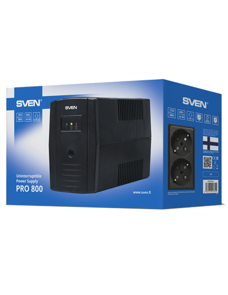 Источник бесперебойного питания SVEN Pro  800, Линейно-интерактивный, 800VA