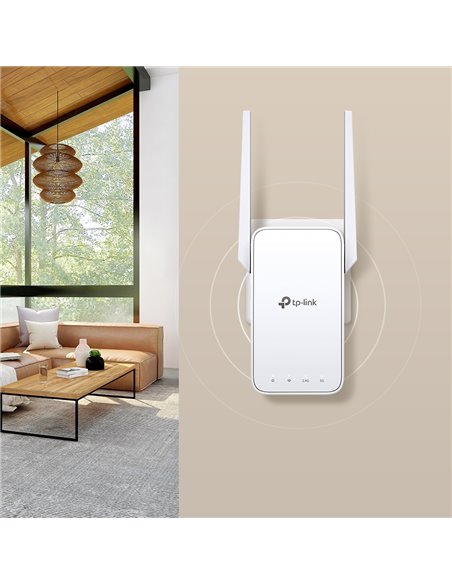 Усилитель Wi‑Fi сигнала TP-LINK RE315, 300 Мбит/с, 867 Мбит/с, Белый