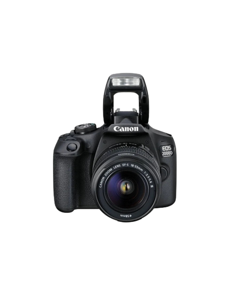 Aparat foto DSLR Canon EOS 2000D & EF-S 18-55mm f/3.5-5.6 DC III KIT