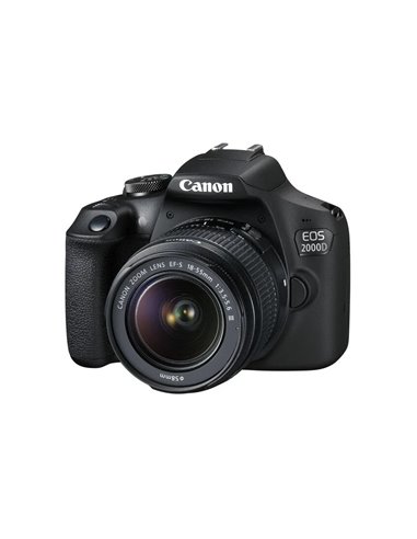 Зеркальный фотоаппарат Canon EOS 2000D & EF-S 18-55mm f/3.5-5.6 DC III KIT