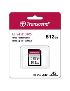 Карта памяти Transcend SDXC 340S, 512Гб (TS512GSDC340S) 2