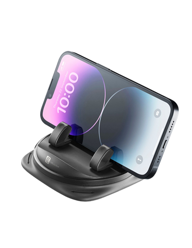 Suport pentru smartphone Cellularline Dash Hub 360, Negru