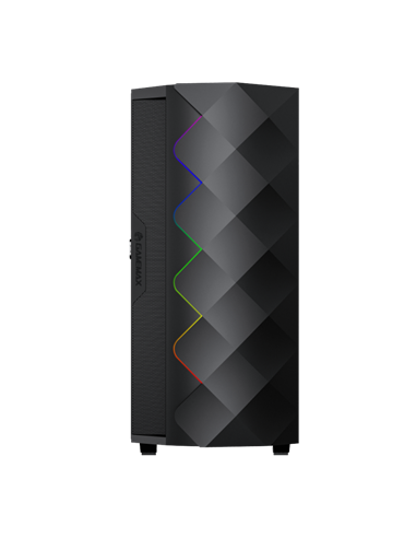 Carcasă PC Gamemax Diamond CP BK, Midi-Tower, Fără PSU, Negru