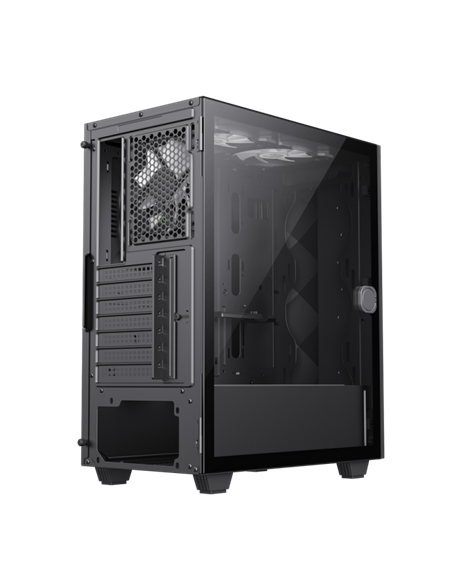 Компьютерный корпус Gamemax Diamond CP BK, Midi-Tower, Без блока питания, Чёрный