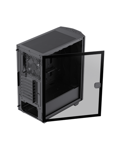 Carcasă PC Gamemax Diamond CP BK, Midi-Tower, Fără PSU, Negru
