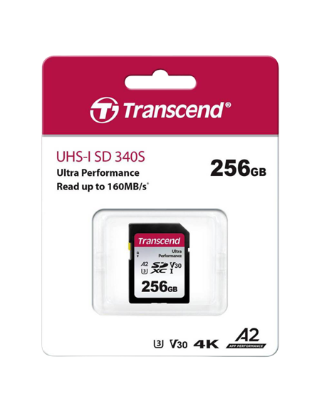 Card de Memorie Transcend SDXC 340S, 256GB (TS256GSDC340S)