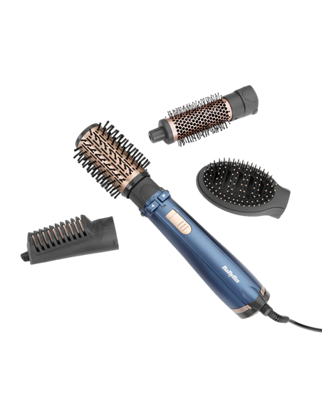 Uscător de păr-perie BaByliss AS965E, 1000W, Albastru