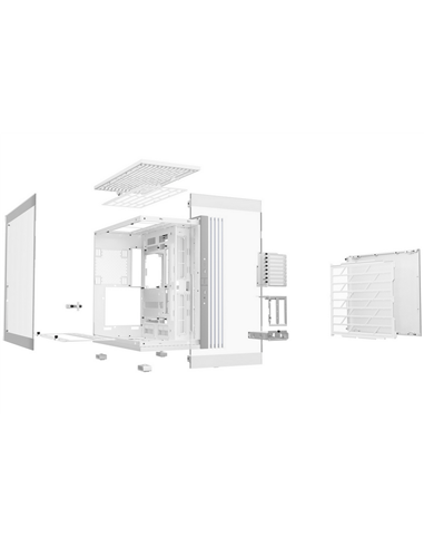 Компьютерный корпус be quiet! Ligh Base 900 DX, Midi-Tower, Без блока питания, Белый