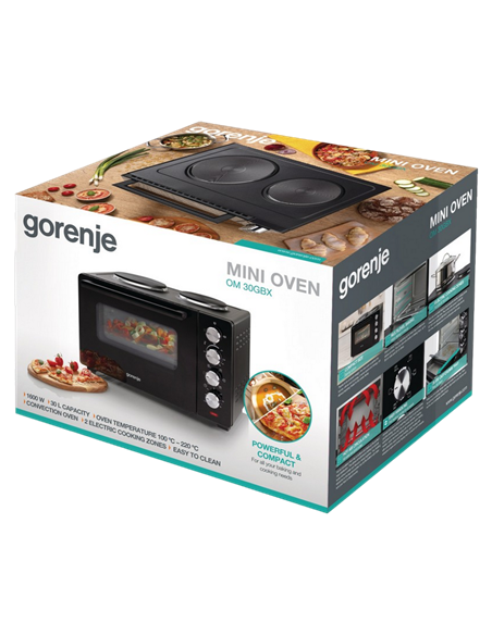 Электропечь Gorenje OM30GBX, Чёрный
