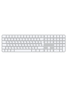 Клавиатура Apple Magic Keyboard with Touch ID and Numeric Keypad A3119 USB-C, Беспроводное, Белый