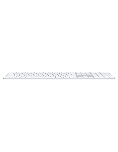 Tastatură Apple Magic Keyboard with Touch ID and Numeric Keypad A3119 USB-C, Fără fir, Alb