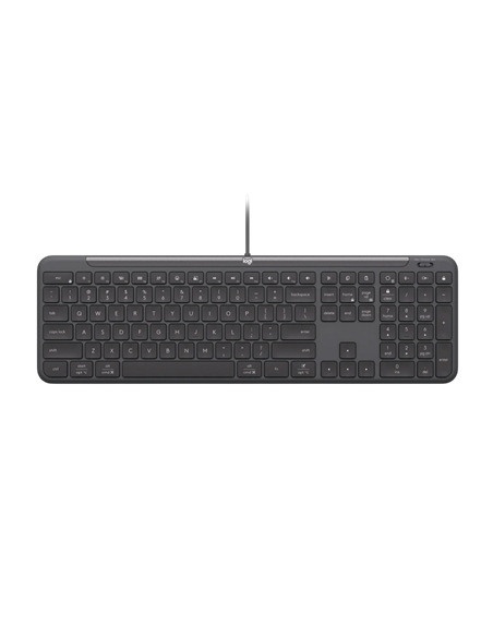 Set Tastatură + Mouse Logitech Signature Slim MK620, Cu fir, Negru