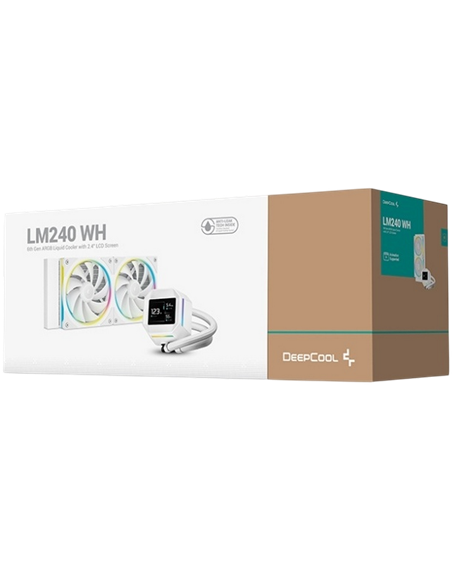 Cooler procesor Deepcool LM240 WH