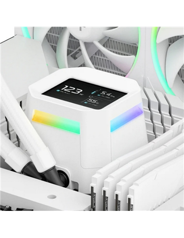 Cooler procesor Deepcool LM240 WH