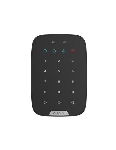 Tastatură tactilă fără fir Ajax KeyPad, Negru