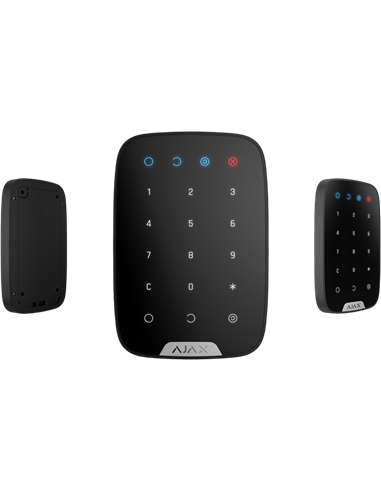 Tastatură tactilă fără fir Ajax KeyPad, Negru