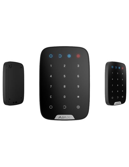 Беспроводная сенсорная клавиатура Ajax KeyPad, Чёрный