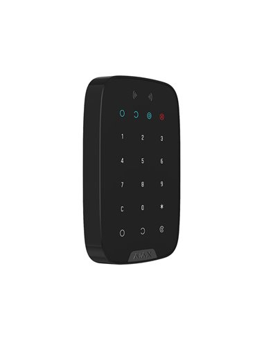 Tastatură tactilă fără fir Ajax KeyPad, Negru