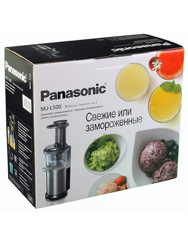 Соковыжималка Panasonic MJ-L500STQ, Чёрный