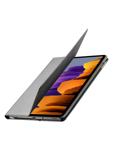 Чехол для планшета Cellularline Folio Galaxy Tab S9+/S10+, Чёрный