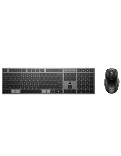 Клавиатура и мышь HP 725, Беспроводное, Чёрный
