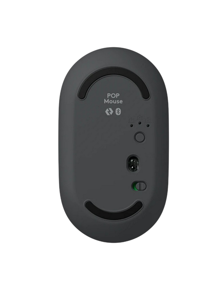 Клавиатура и мышь Logitech POP ICON Combo, Беспроводное, Графит | Зеленый