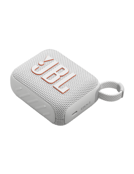Boxă portabilă JBL GO 4, Alb