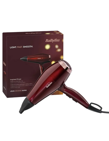 Uscător de păr BaByliss 5912PE, 2000W, Roșu